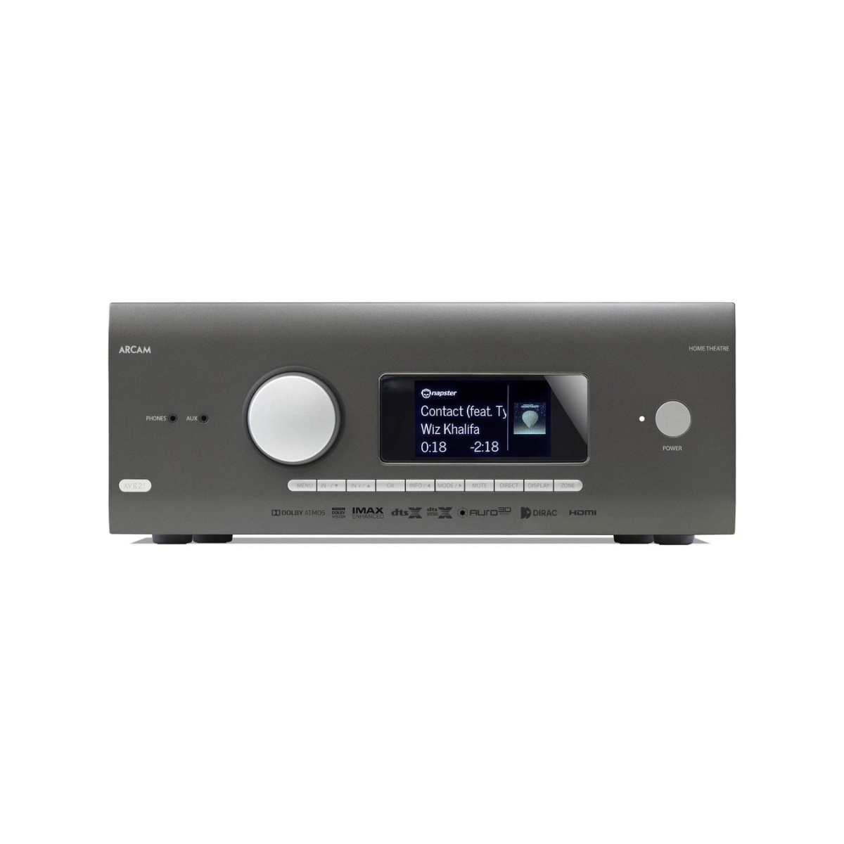 Arcam AVR21- HDMI 2.1 Class AB 7.2 Channel AV Receiver