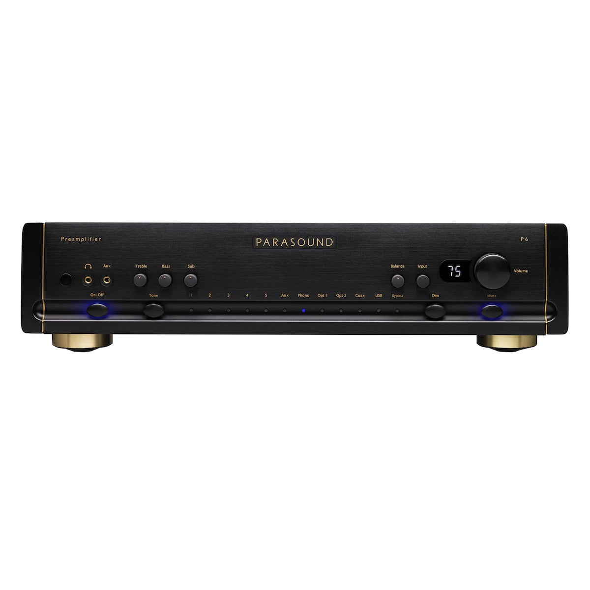 Parasound Halo P6 - 2.1 Channel Preamplifier & DAC Halo